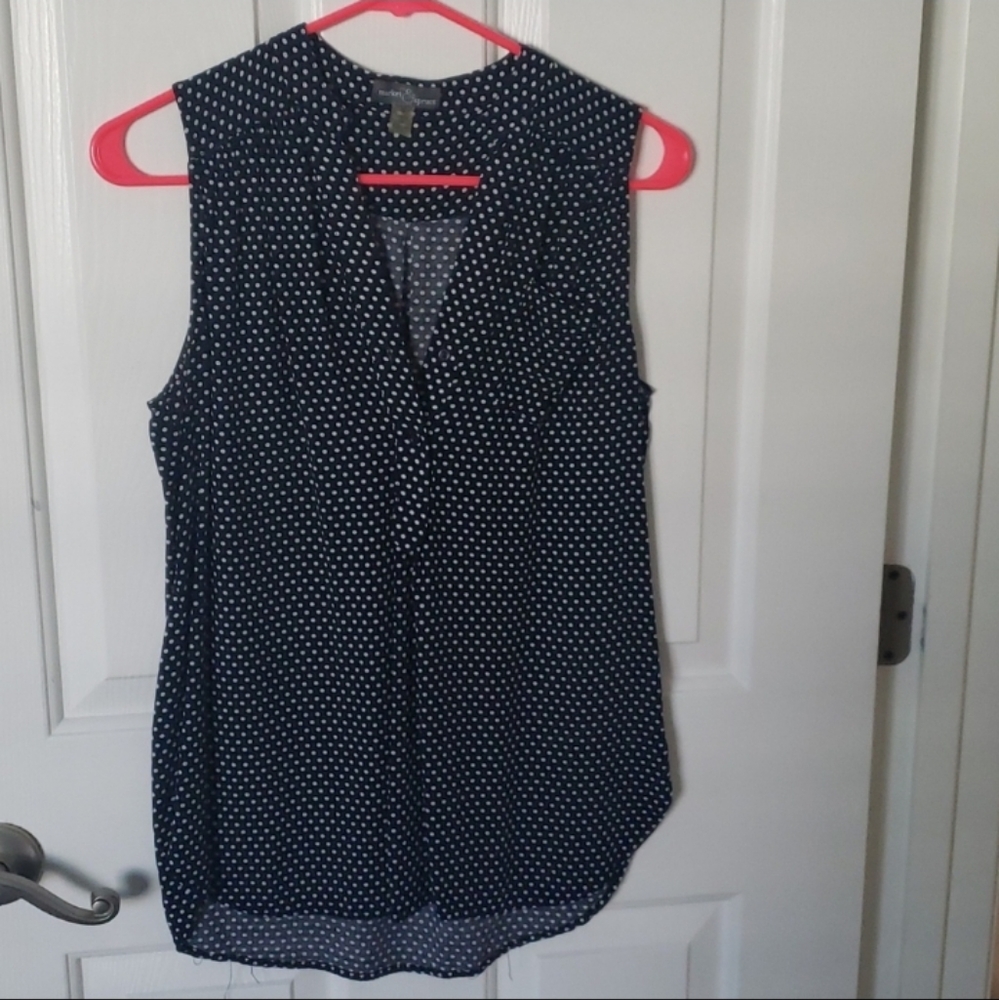 Polkadot blouse adorable top